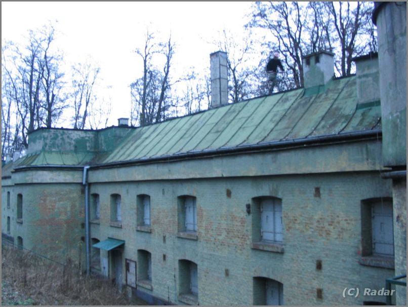 Rowerem po dachu kolejnego fortu - Swoszowice