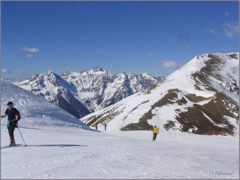 Ski-turowiec dotar a na 2400m